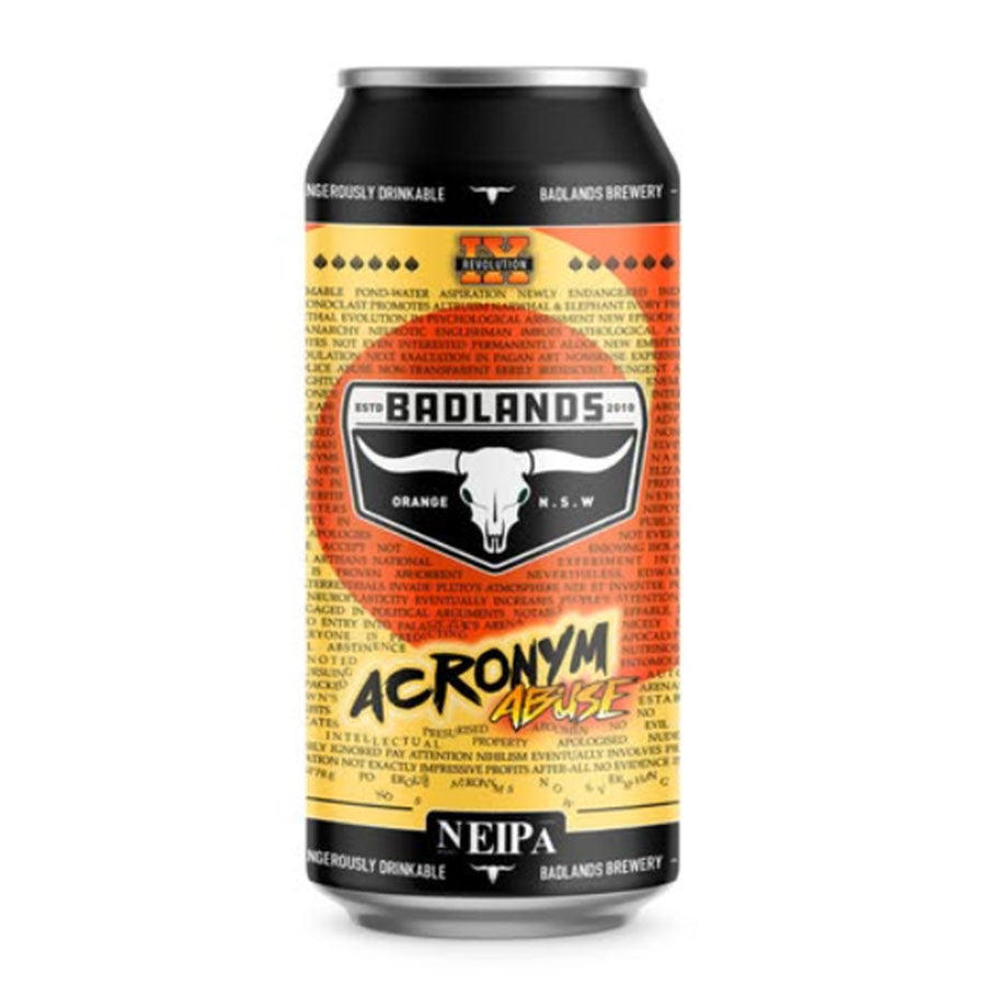 Badlands Brewery 'Chapter Nine, Acronym Abuse' NEIPA - Single