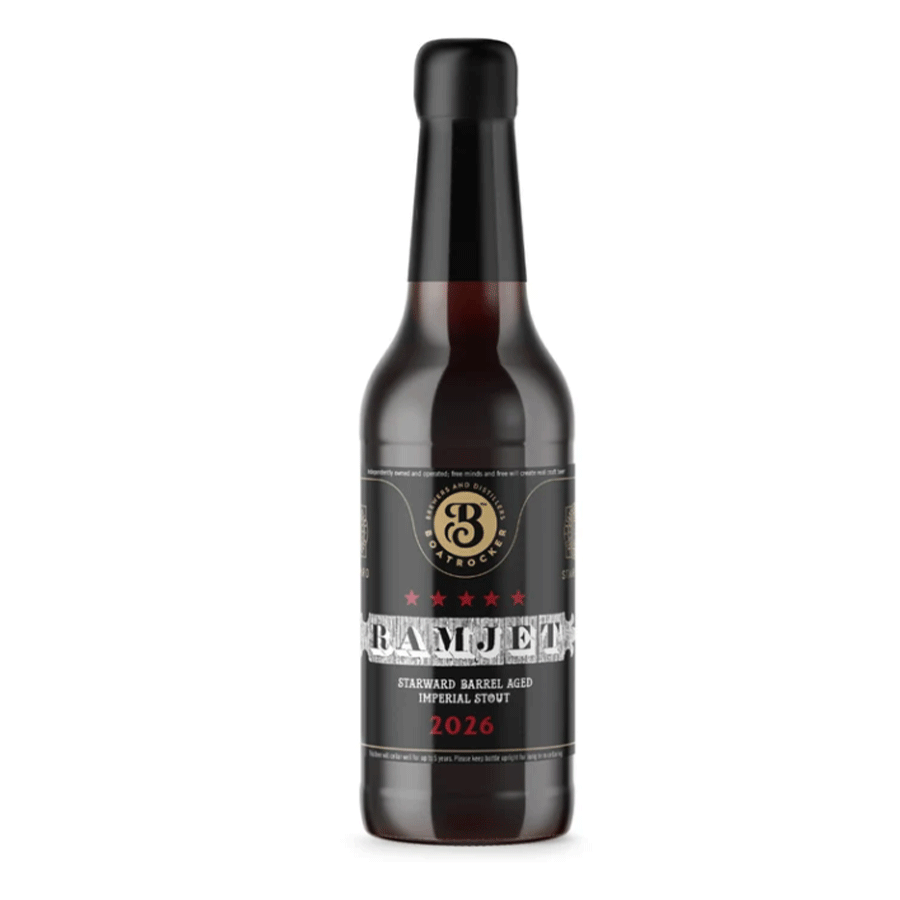 Boatrocker Brewers 'Ramjet' Starward Whisky Barrel Aged Imperial Stout 2026 - Single