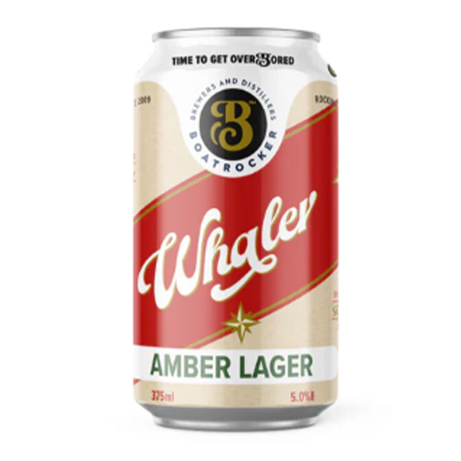 Boatrocker Brewers 'Whaler' Amber Lager - 4 Pack