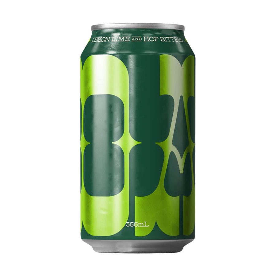 Bridge Road Brewing Non-Alcoholic Lemon Lime & Hops Bitter Soda - 4 Pack