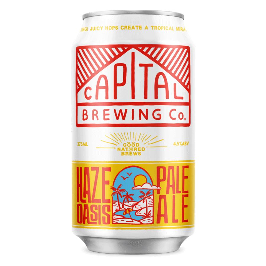 Capital Brewing 'Haze Oasis' Hazy Pale Ale - Single