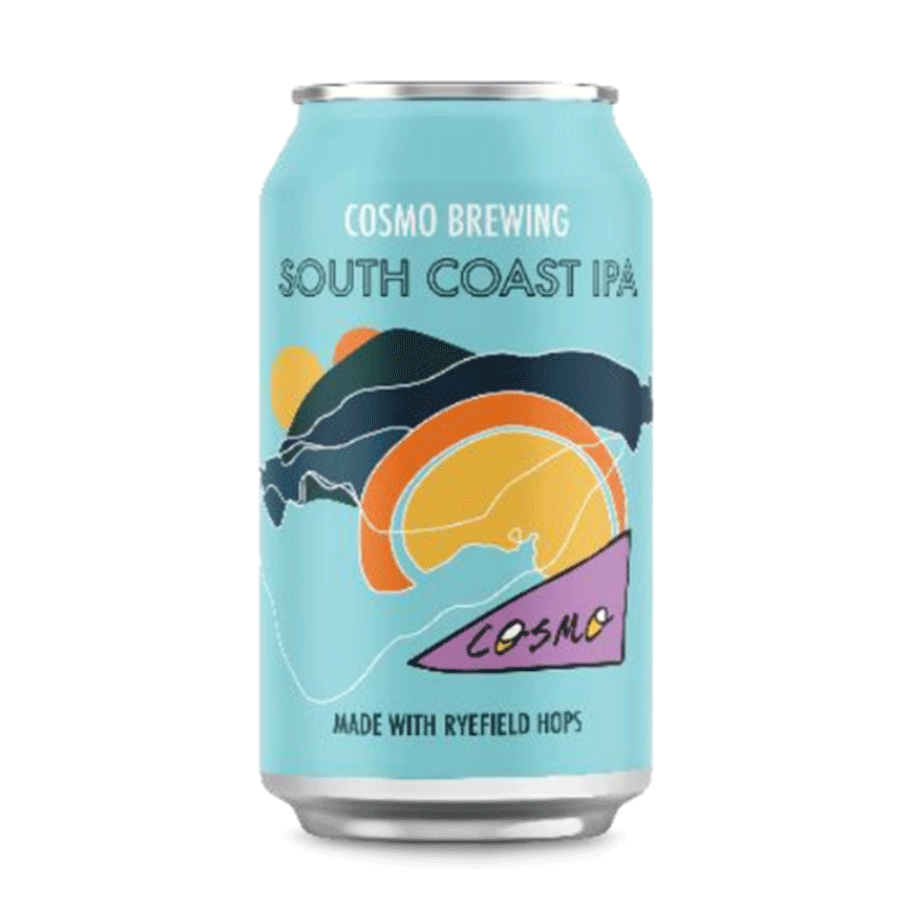 Cosmo Brewing 'South Coast' IPA - 4 Pack