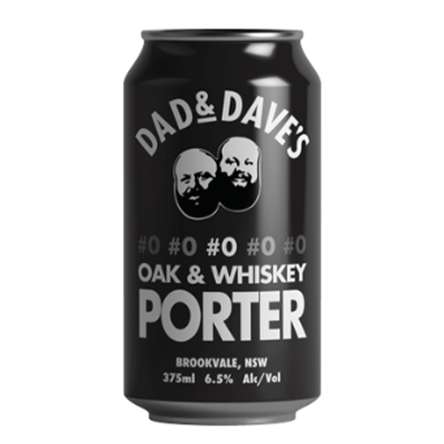 Dad & Dave's Brewing 'Oak & Whiskey' Porter - 4 Pack