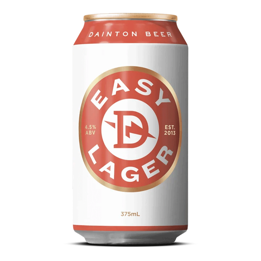 Dainton Brewery 'Easy' Lager - 4 Pack
