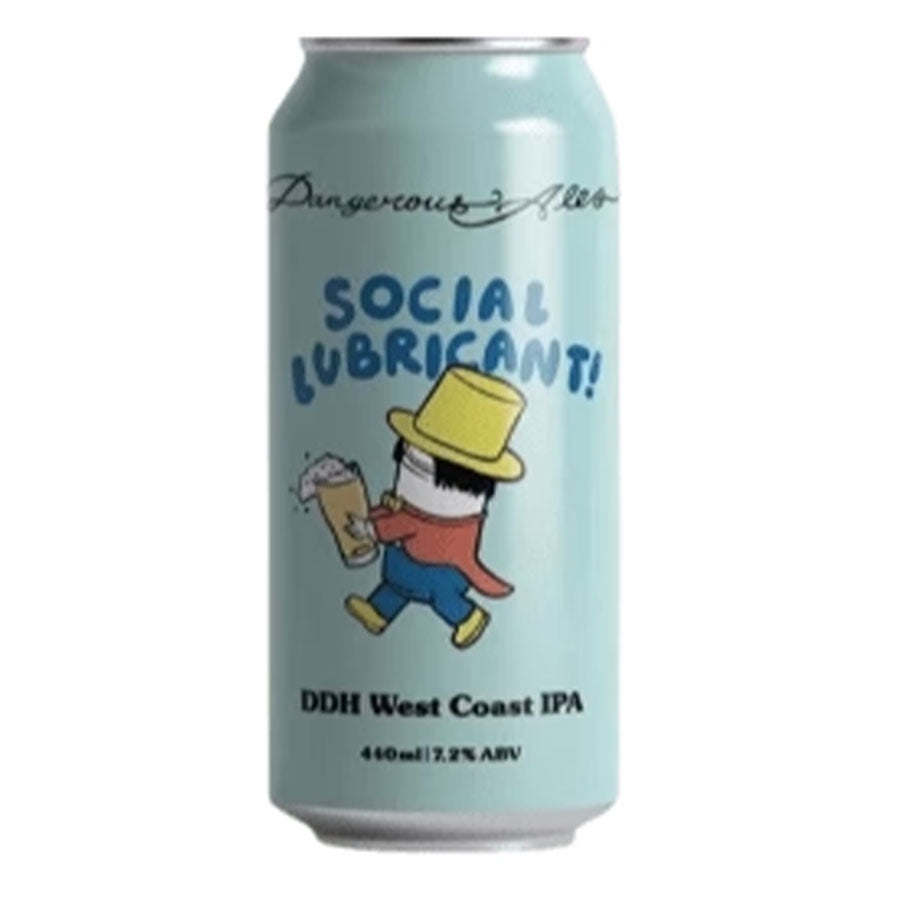 Dangerous Ales 'Social Lubricant' DDH West Coast IPA - 4 Pack