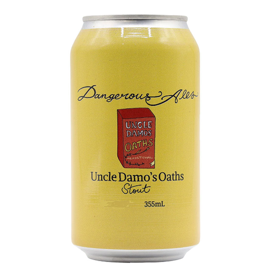 Dangerous Ales 'Uncle Damo's Oaths' Oatmeal Stout - 4 Pack