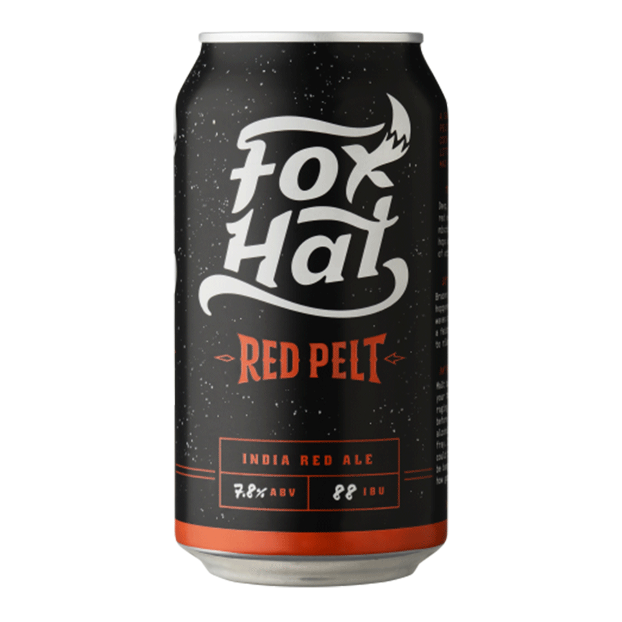 Fox Hat Brewing 'Red Pelt' India Red Ale - Single
