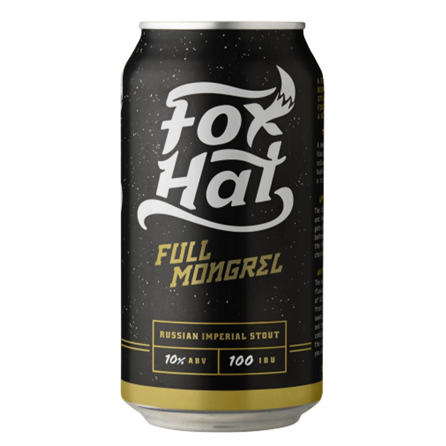 Fox Hat Brewing 'Full Mongrel' Imperial Stout - Single