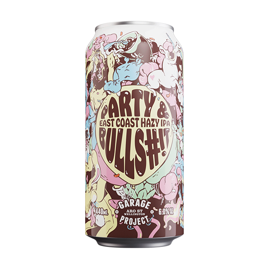 Garage Project 'Party & Bulls#*t' East Coast Hazy IPA - Single