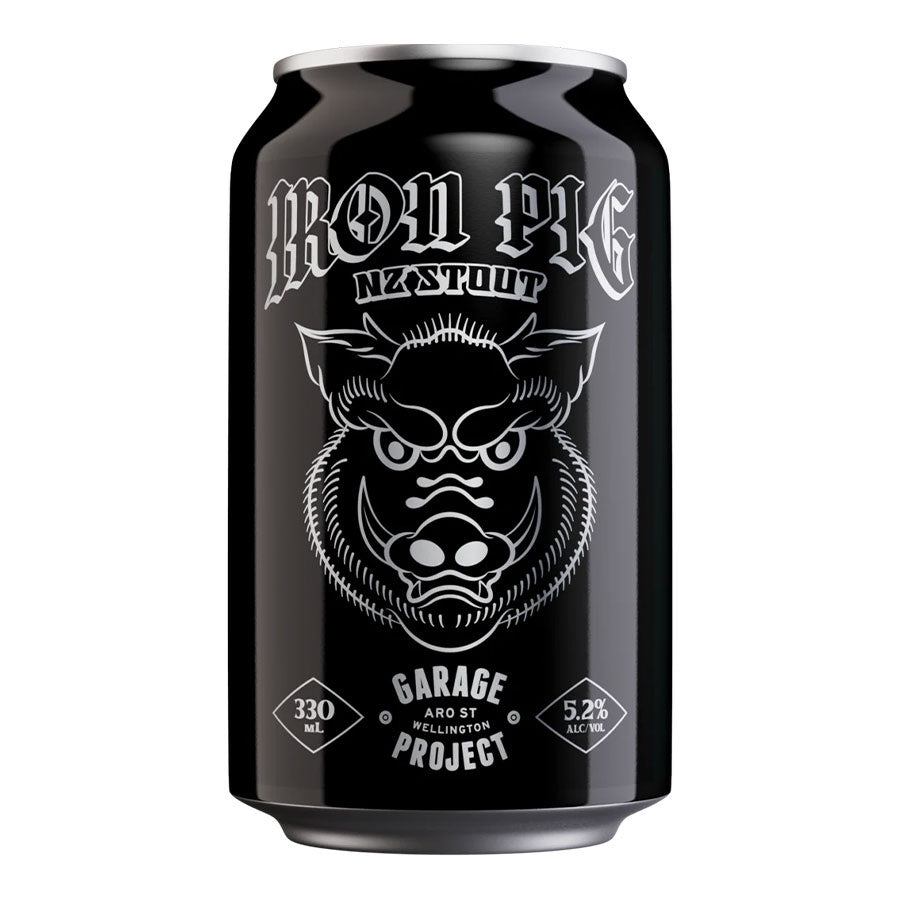 Garage Project 'Iron Pig' NZ Stout - Single
