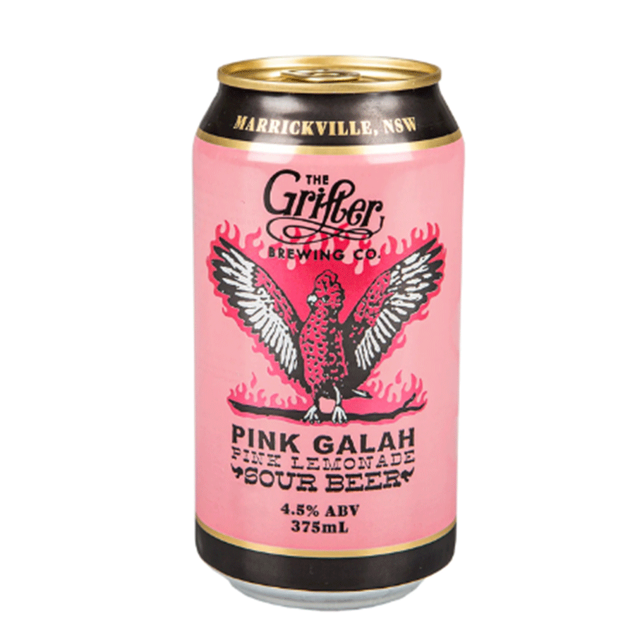 Grifter Brewing Co 'Pink Galah' Pink Lemonade Sour - 4 Pack