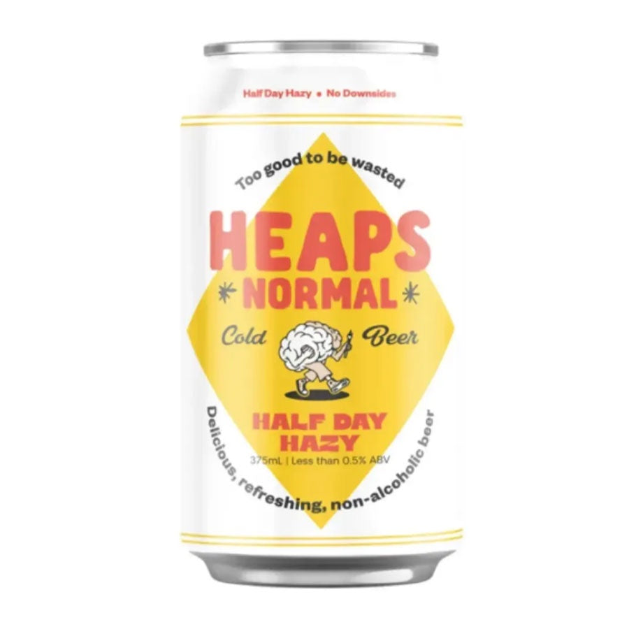 Heaps Normal Non-Alcoholic 'Half Day' Hazy Ale - 4 Pack