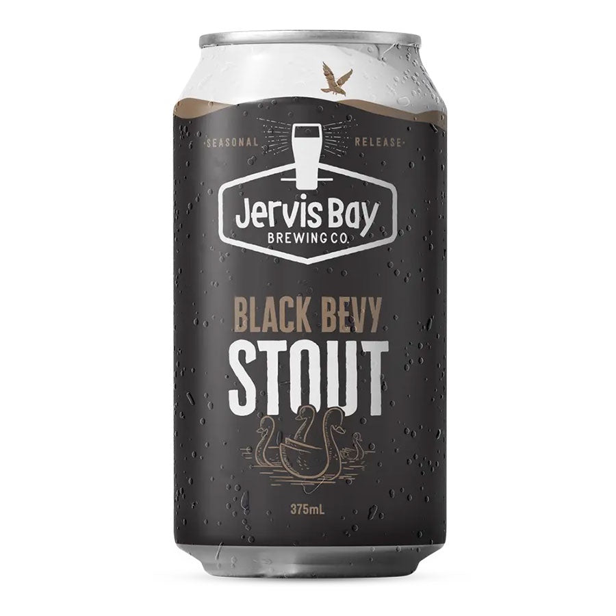 Jervis Bay Brewing Co 'Black Bevy' Stout - 4 Pack