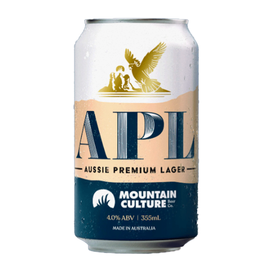 Mountain Culture 'APL' Aussie Pale Lager - 4 Pack