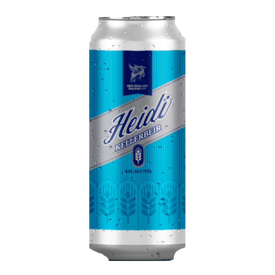 New England Brewing Co 'Heidi' Kellerbier - Single