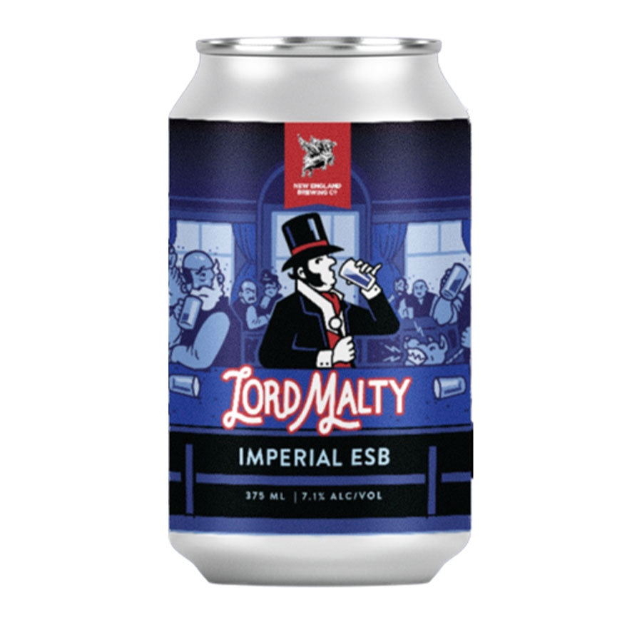 New England Brewing Co 'Lord Malty' Imperial E.S.B - 4 Pack