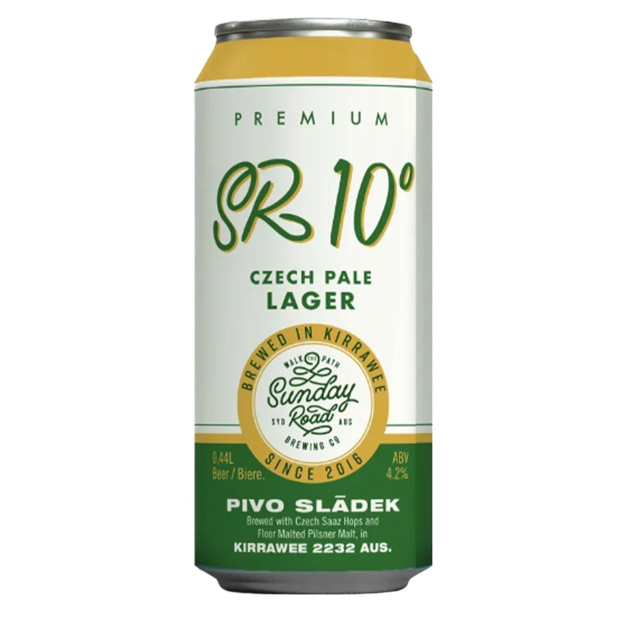 Sunday Road Brewing Co 'SR 10°' Czech Pale Lager - Single