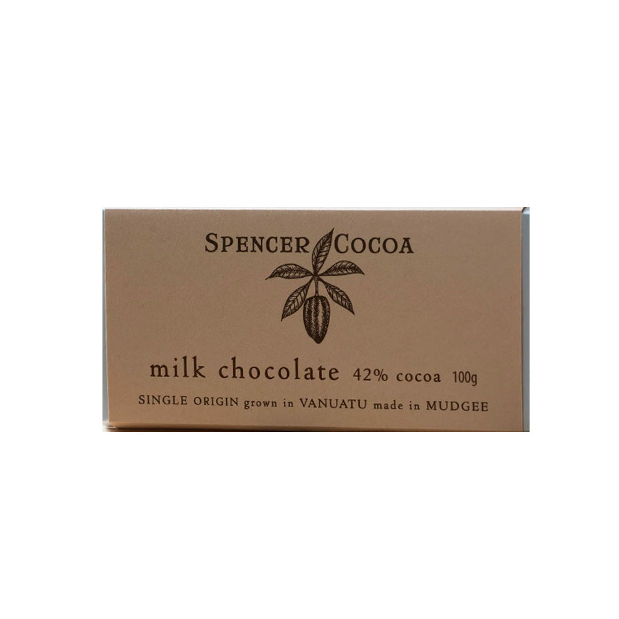 Spencer Milk Chocolate 42% 100gm