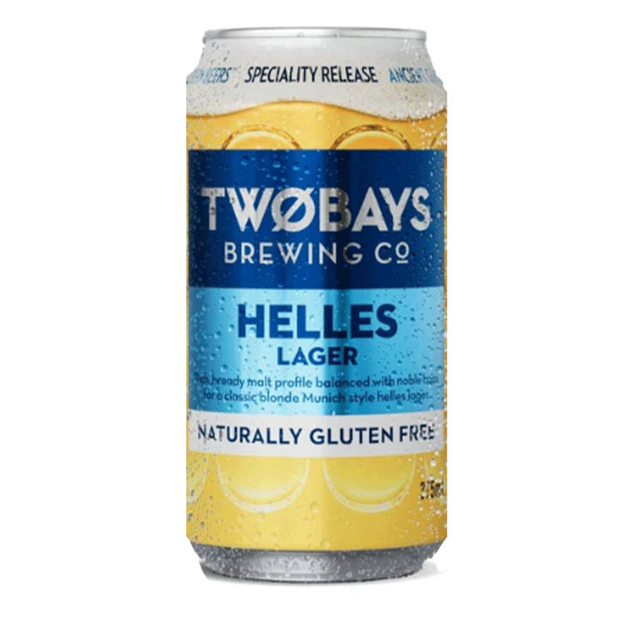 Two Bays Brewing Gluten Free Helles Lager - 4 Pack