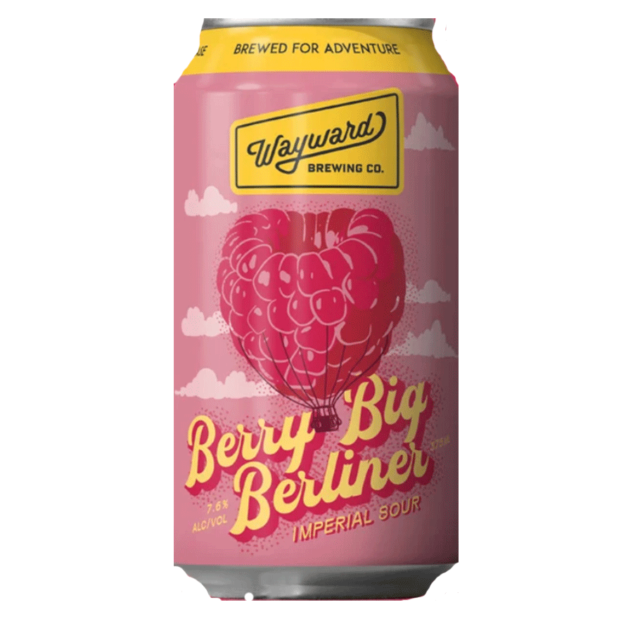 Wayward Brewing Co 'Berry Big' Berliner Imperial Sour - 4 Pack