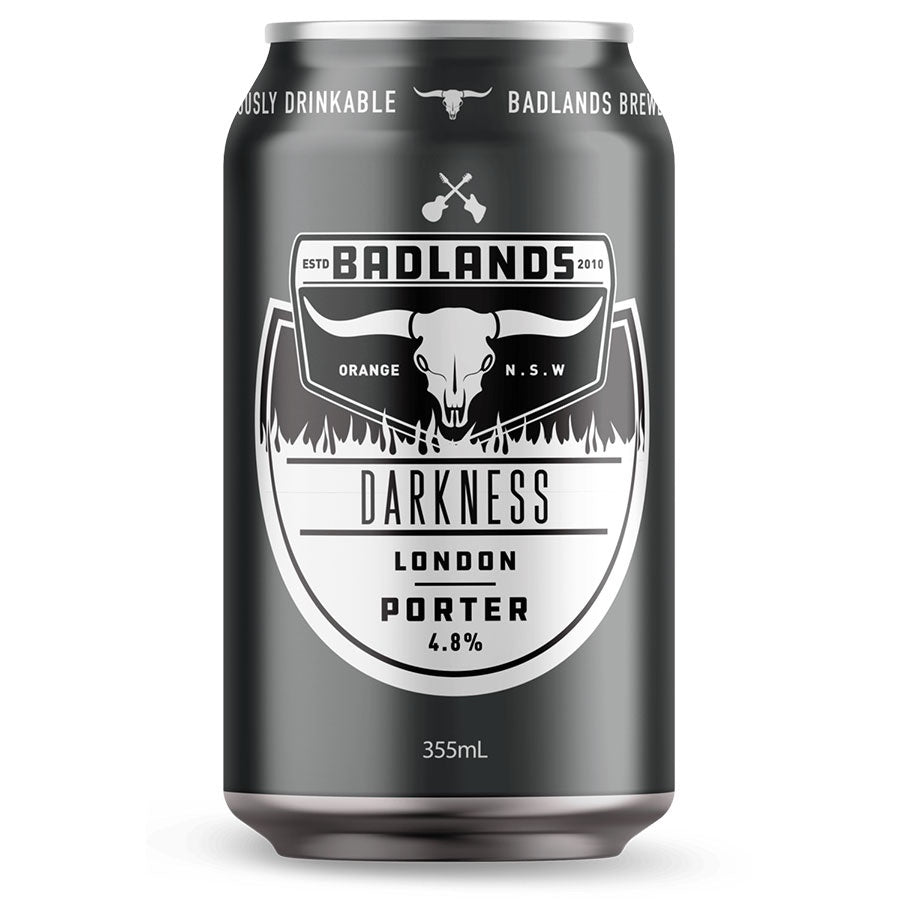 Badlands Brewery The Darkness Porter - 6 Pack