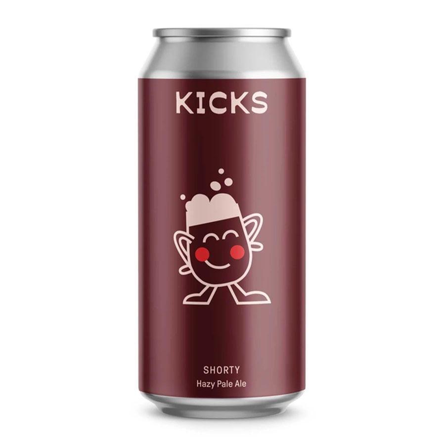 Kicks Brewing Shorty Hazy Pale Ale - 4 Pack
