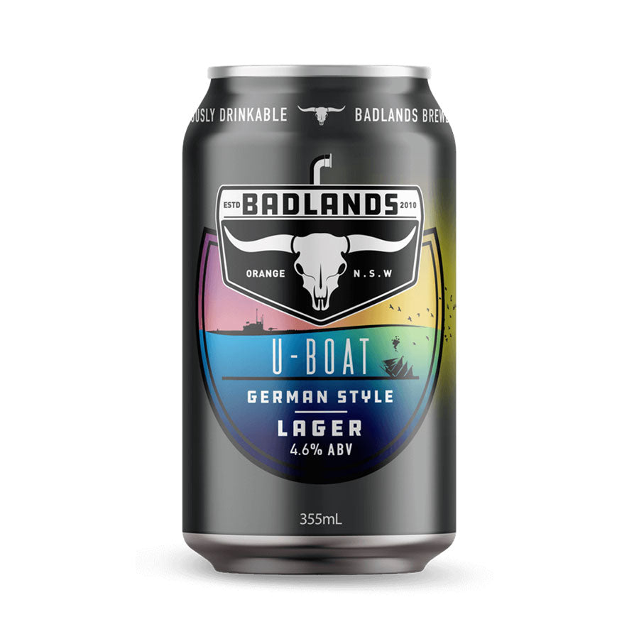 Badlands Brewery 'UBoat' Marzen Lager - 6 Pack