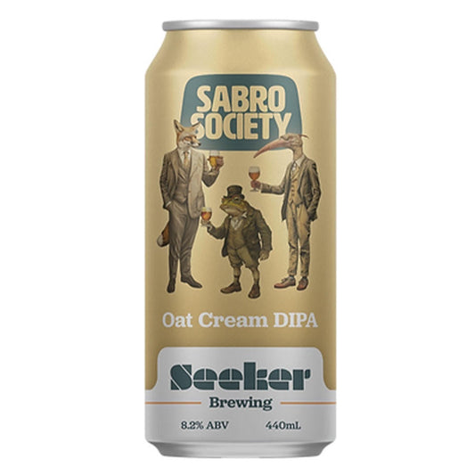 Seeker Brewing 'Sabro Society' Oat Cream DIPA - 4 Pack