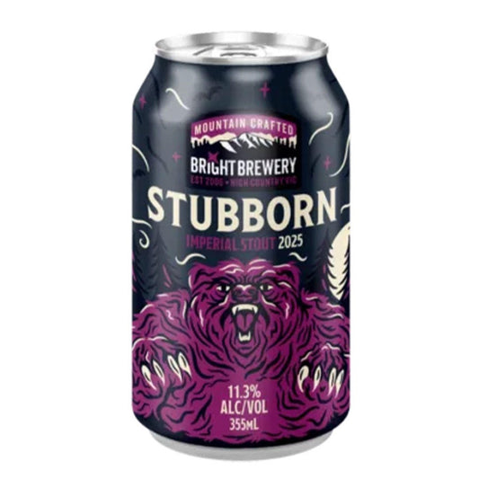 Bright Brewery 'Stubborn' 2025 Imperial Stout - 4 Pack