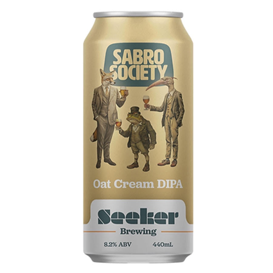 Seeker Brewing 'Sabro Society' Oat Cream DIPA - Single