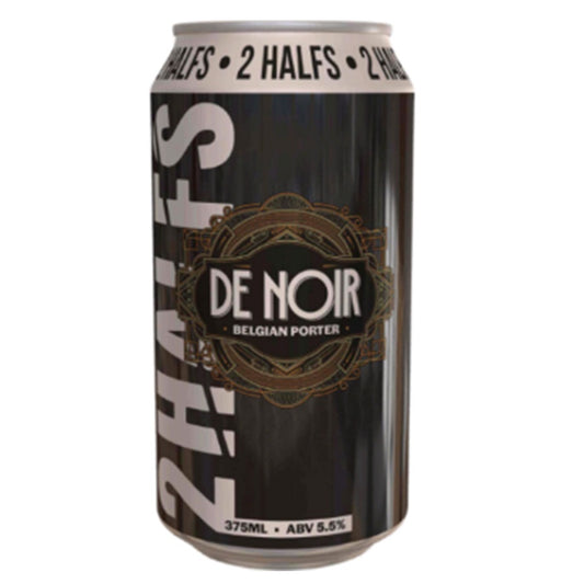 2Halfs Brewing Distilling 'De Noir' Belgian Porter - 4 Pack