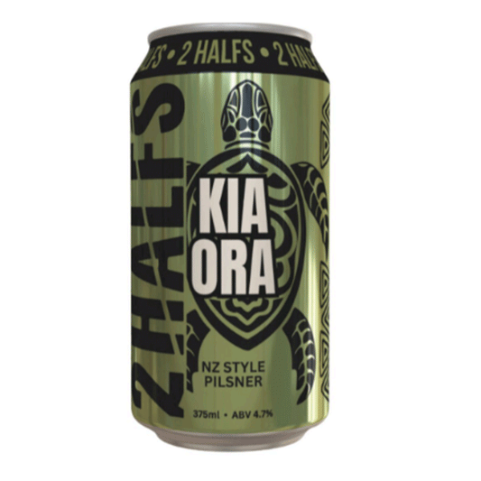 2Halfs Brewing Distilling 'Kia Ora' NZ Pilsner - Single