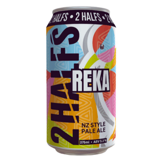 2Halfs Brewing Distilling 'Reka' NZ Pale Ale - 4 Pack