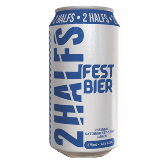 2Halfs Brewing Distilling 'Festbier' Lager - 4 Pack