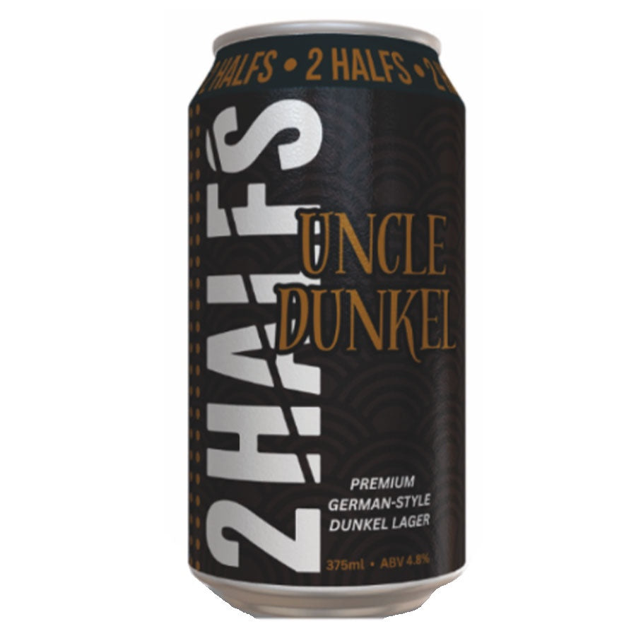 2Halfs Brewing Distilling 'Uncle Dunkel' Munich-Style Dunkel Lager - 4 Pack