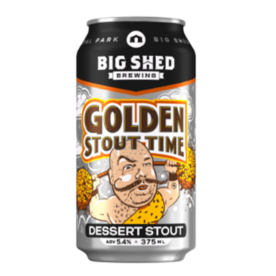Big Shed Brewing 'Golden Stout Time' Dessert Stout - 4 Pack