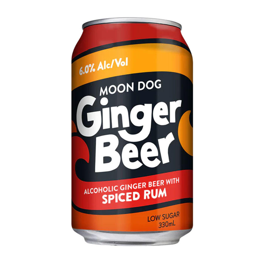 Moon Dog Brewery Ginger Beer with Spiced Rum - 4 Pack