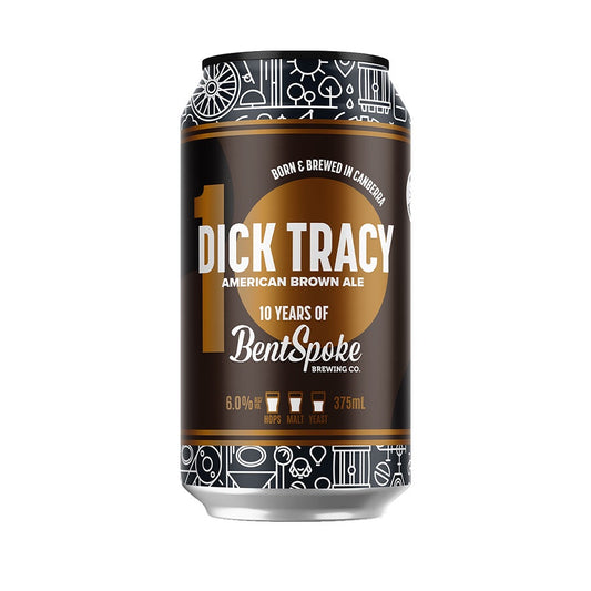 Bentspoke Brewing Co 'Dick Tracy' American Brown Ale - 4 Pack
