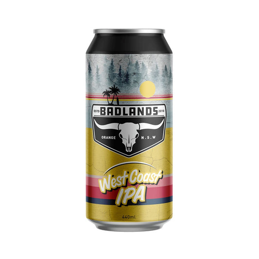 Badlands Brewery West Coast IPA - 4 Pack