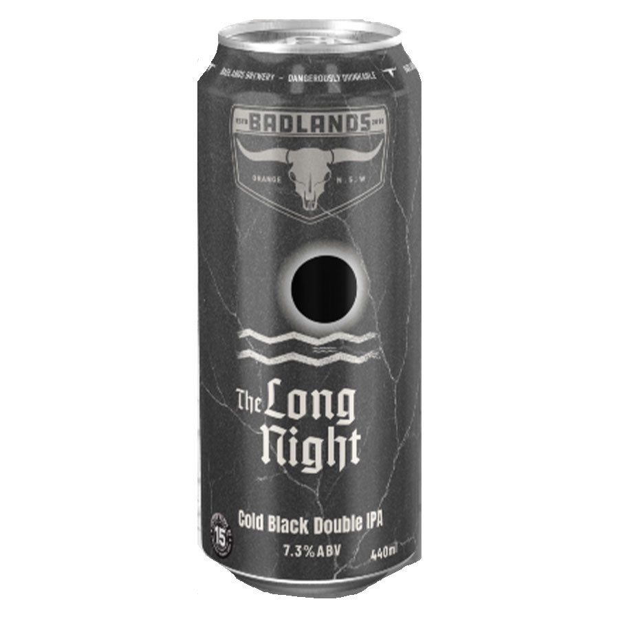 Badlands Brewery 'The Long Night' Cold Black Double IPA - Single