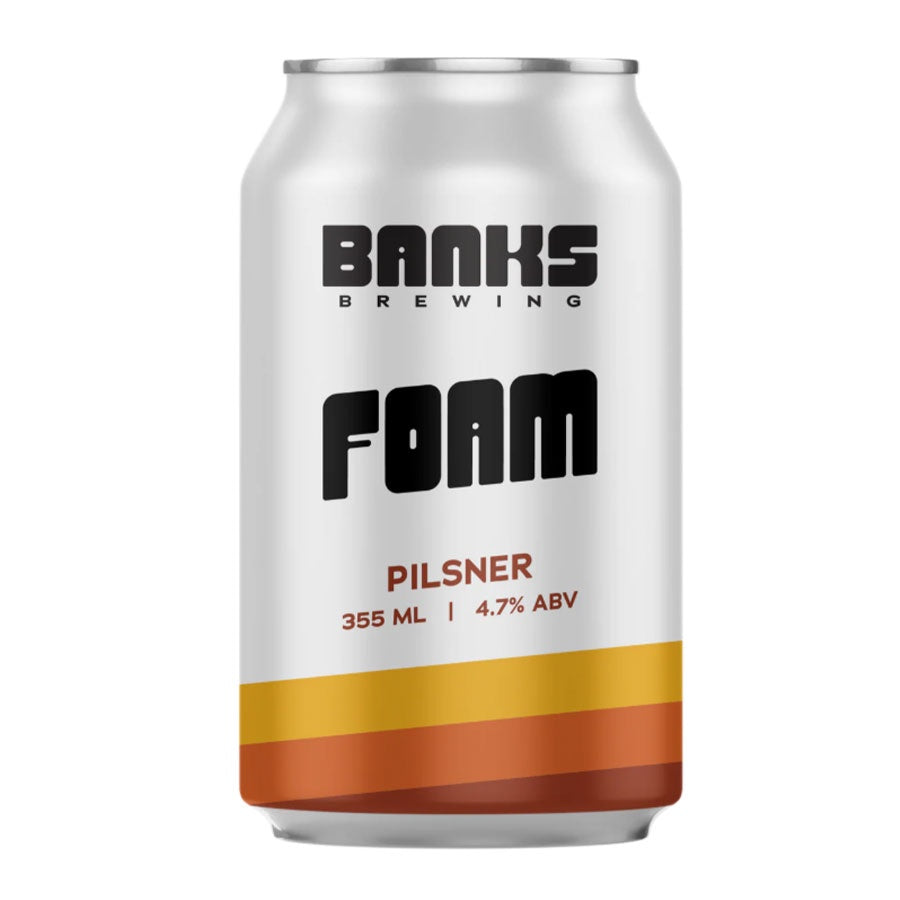 Banks Brewing 'Foam' Pilsner - 4 Pack