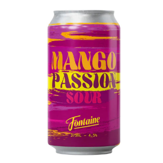 Beer Fontaine 'Man-Go-Pashin' Mango Passionfruit Sour - Single