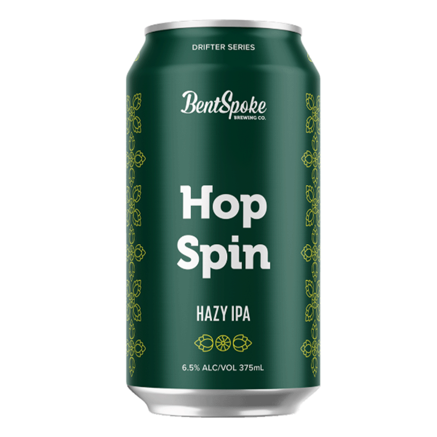 Bentspoke Brewing Co 'Hop Spin' Hazy IPA - 4 Pack