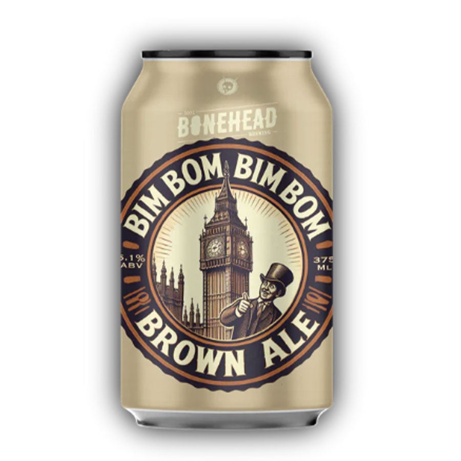 Bonehead Brewing 'Bim Bom Bim Bom' Brown Ale - 4 Pack