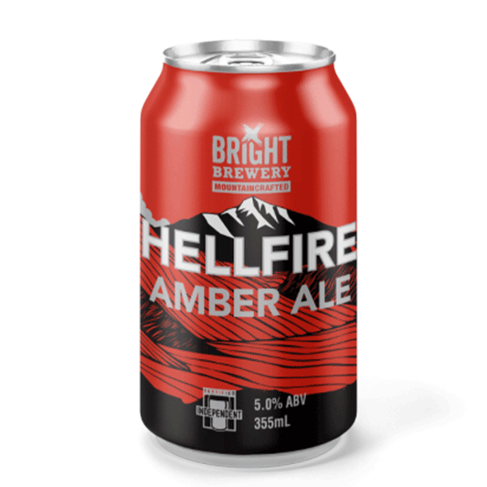Bright Brewery 'Hellfire' Amber Ale - 6 Pack