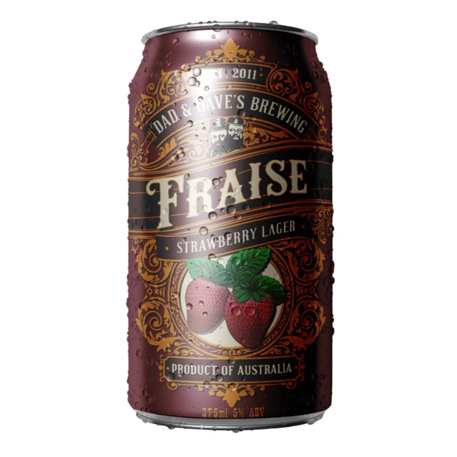 Dad & Dave's Brewing 'Fraise' Strawberry Lager - Single