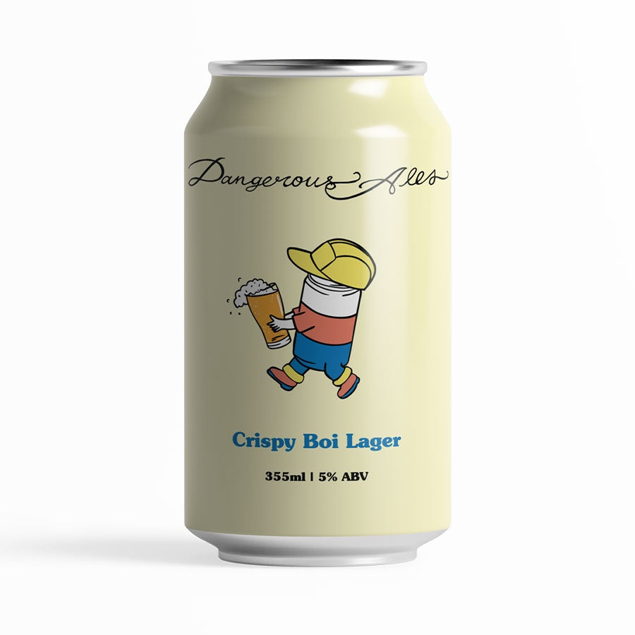 Dangerous Ales 'Crispy Boi' Lager - Single