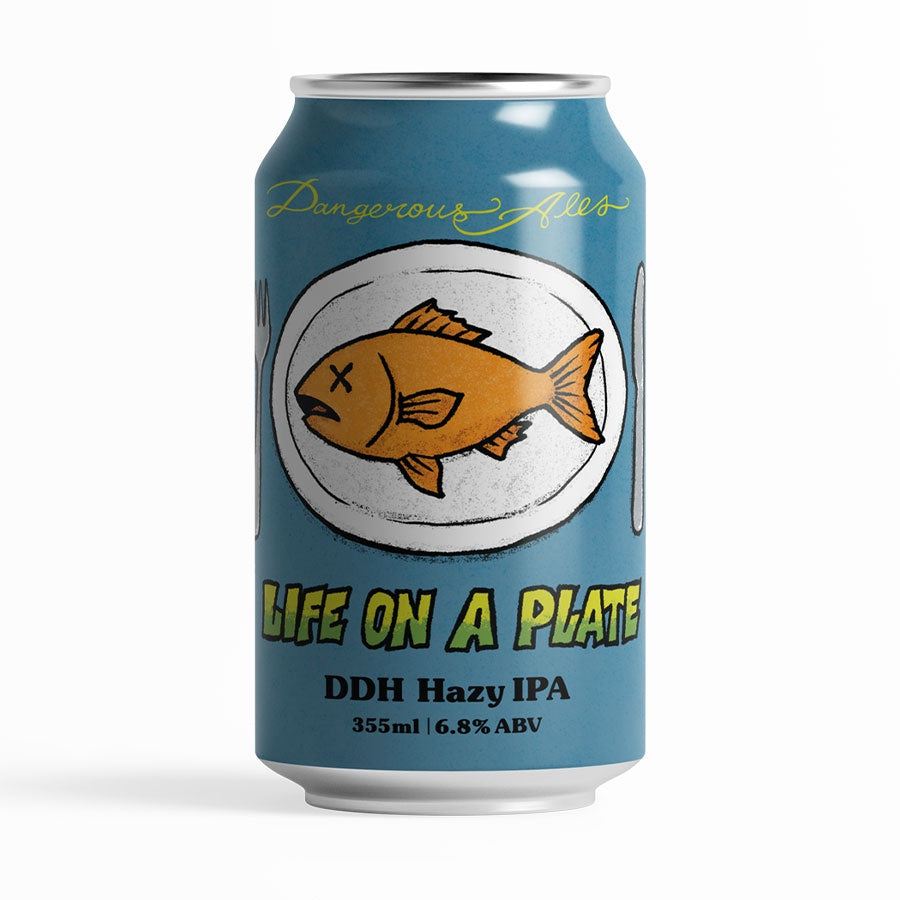 Dangerous Ales 'Life on a Plate' DDH Hazy IPA - Single