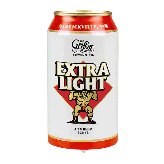 Grifter Brewing Co Extra Light Lager - 4 Pack