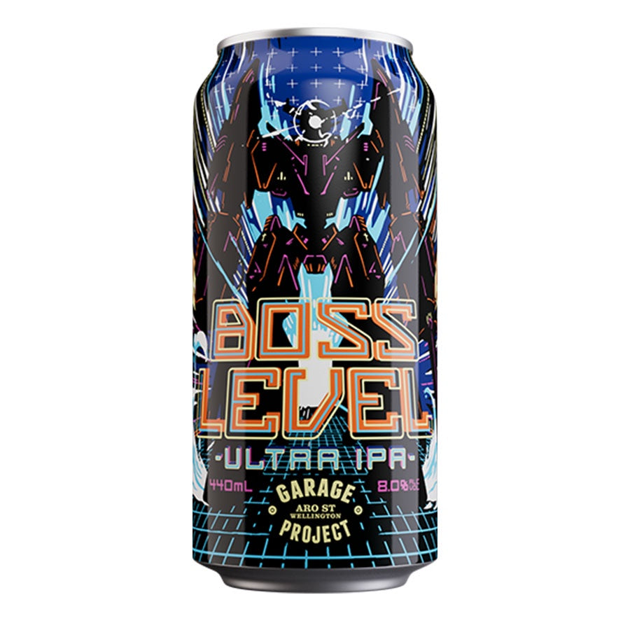 Garage Project 'Boss Level' Us Hopped Ultra IPA - 4 Pack